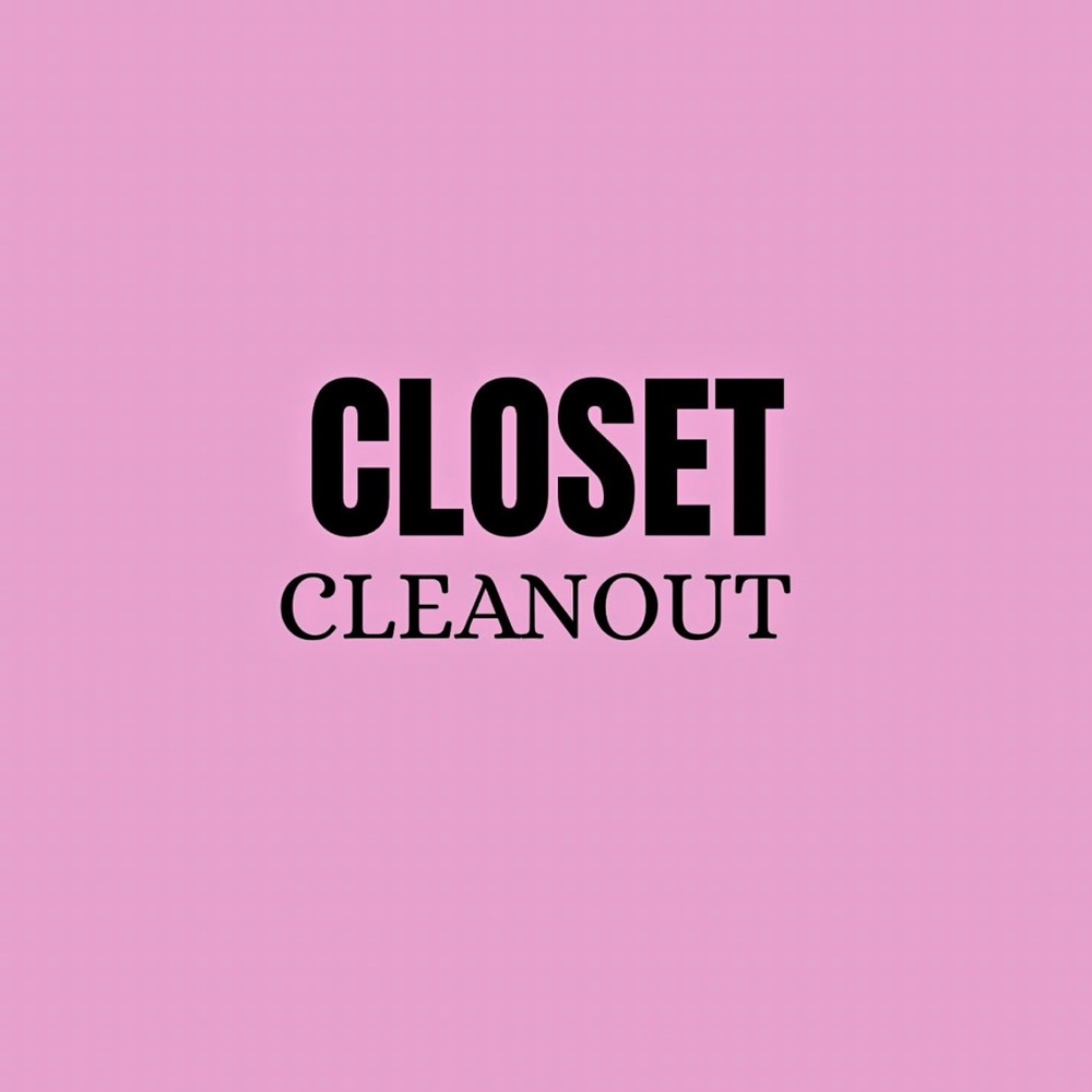 Closet Cleanout BUNDLE AND SAVE
